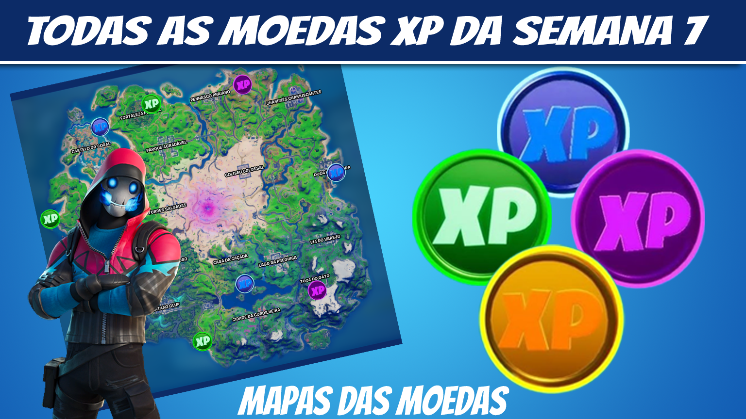 Fortnite: skins, mapa, loja, conta, moedas XP; tudo sobre o jogo da Epic, fortnite